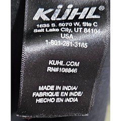 KUHL Mens Black Wildfibre Organic Cotton Graphic T-Shirt Off Road Truck Shirt