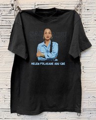 Sade Adu Helen Folasade Iconic Singer Unisex Black Cotton T-Shirt Size S to 5X