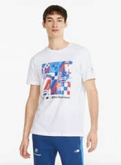 NEW Puma Mens BMW M Motorsport Graphic MMS Tee Shirt T-Shirt Tee XXL 533381 02