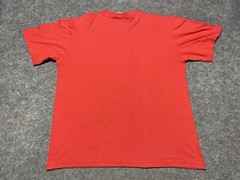Vintage Medium Everything Australian Flannel Flower Red Shirt Cotton