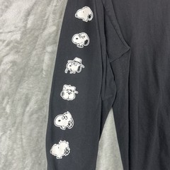 Vans x Peanuts T-Shirt Men’s L Black Long Sleeve Cotton Snoopy Snoopy’s Brothers