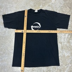 Vintage And1 Basketball Shirt Mens Large Black Made USA Double Sided Graphic Y2K