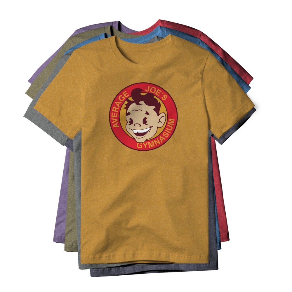 Average Joe’s Gymnasium Logo : Dodgeball Movie, Cotton/Poly Blend Tee