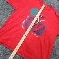 Central South West Services T-Shirt Men X-Large Red CSW Single Stitch Vintage