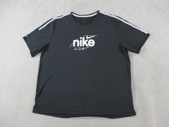 Nike Shirt Mens Extra Large Black Drifit Breathable Performance Crewneck Gym Run