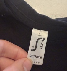 Sol’s-Regent Amsterdam Original Edition Black Men’s T-Shirt Size L
