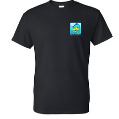 Black Pond Saltwater Series Men’s T-shirt Offshore Fishing Mahi Dorado Dolphin