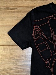 Toyota Gazoo Racing Car Graphic Short Sleeve Black T-Shirt – M EUC