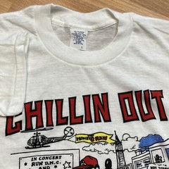 Run DMC Shirt XS Vintage 80s 90s Disney Parody Cartoon Chillin Hip Hop Rap Tee