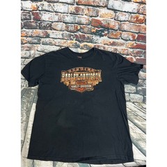 Genuine Harley Davidson Cycles Tuscumbia AL Graphic Black T Shirt Mens XL