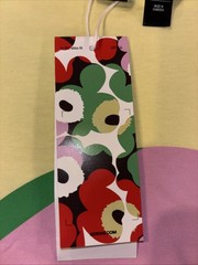 Adidas Marimekko Collab Mens Small Flower Logo Relaxed Baggy T Shirt NWT