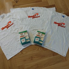 VTG SS T-Shirt Lot Of 3 • Newport Pleasure Cigarette Distressed • 2 Large 1-XL