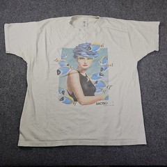 VINTAGE 90s Luxottica Eyewear Model Series Aquatic Graphic T-Shirt
