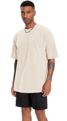 Oversized Tshirts for Men Short Sleeve Vintage Washed Basic Loose Tees, Pure …
