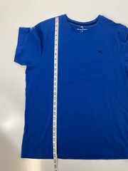 Tommy Bahama Blue Marlin Logo Crew Neck Short Sleeve Knit Stretch Tee Men L