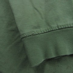 Wrangler Shirt Mens Extra Large Green FR Fire Resistant Workwear *Holes