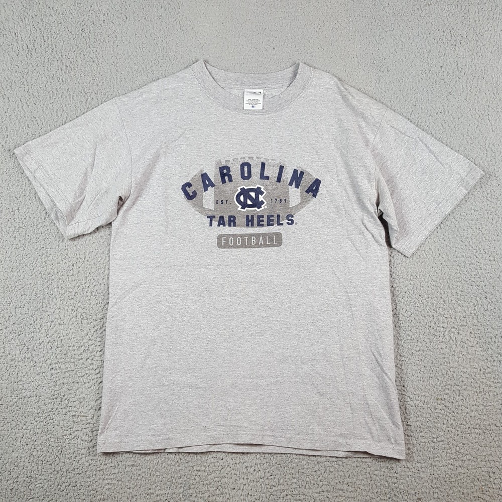Vintage Carolina Tar Heels Football Size Small College University Sports T Shirt