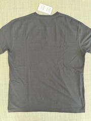 Pure Blue Japan 6.5oz “Signature” Henley Tee (Indigo X Black) Size 4 (L)