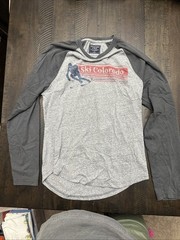 Mens Abercrombie And Fitch Long Sleeve Shirt Aspen Colorado Medium Oversized A&F