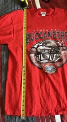 Vintage Tampa Bay Buccaneers NFL T-Shirt Men’s Large Red Lee Sport Y2K Cotton