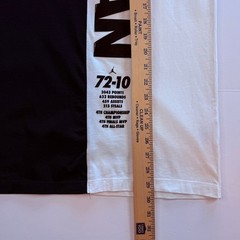 Nike Air Jordan Retro 11 Concord Legacy 72-10 Stats T-Shirt Size XLarge