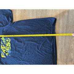 Adidas Mens XL Navy Blue Freshness Graphic T Shirt Short Sleeve Crew Neck Cotton