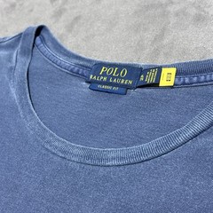 Polo Ralph Lauren Classic Fit T-Shirt Mens XXL Blue Red Stencil Logo