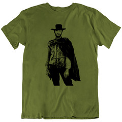 Clint Eastwood Western The Good Bad Ugly Cowboy T Shirt Tee Gift New