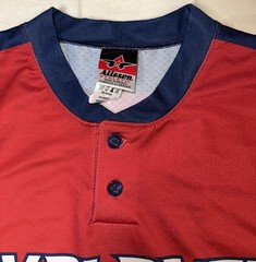 Alleson Athletic Cyclones #16 Baseball Team Men’s Size Medium Red Jersey