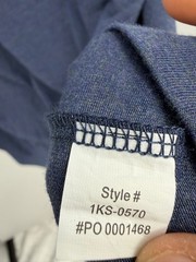Mizzen+Main EasyKnit Tee Ultra-Soft Short Sleeve Mens XL Shirt blue