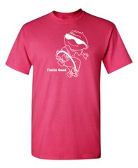 Feelin Good Skater Sarcastic Humor Graphic Novelty Funny T Shirt
