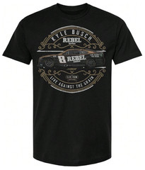 Checkered Flag Sports Kyle Busch #8 2025 Car Scroll Black T-Shirt New
