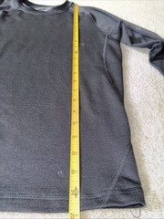 All In Motion Active Fitted Black T-Shirt Long Sleeve Men’s M