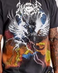 Nike Max 90 Gel Goddess Embrace Victory Black T-Shirt Men’s LooseFit Small NWT!
