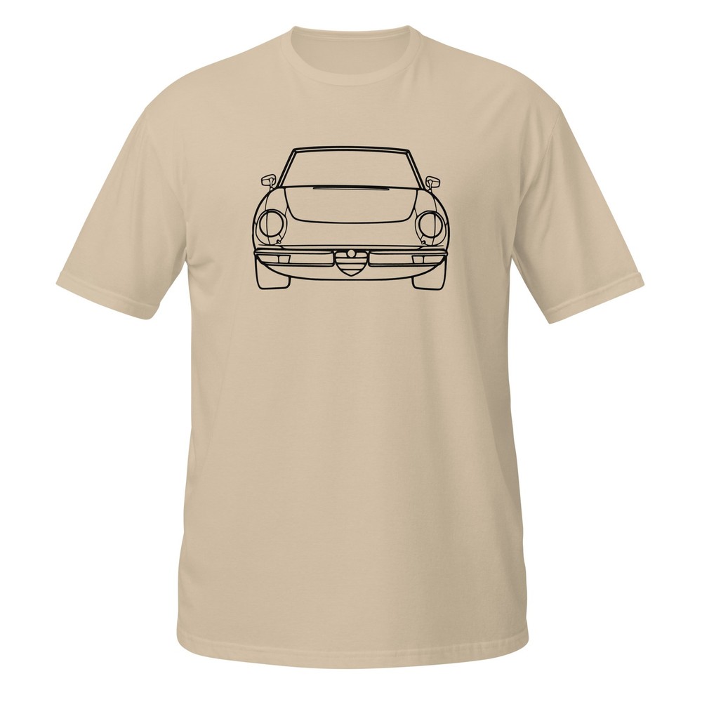 Comfy T-Shirt For Alfa Spider Car Lovers Birthday Gift Stylish Tee