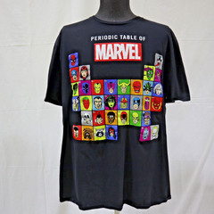 Marvel Periodic Table Graphic T Shirt 2XL C-Life Group 2016–2018