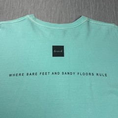 The Seaside Style T-Shirt Size XL Teal Blue Comfort Colors Long Sleeve