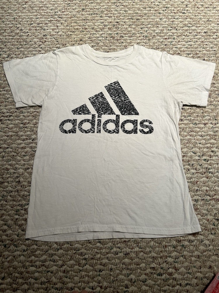 White Adidas T-Shirt Size Small