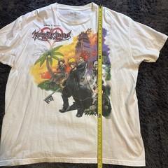 VERY RARE Disney Kingdom Hearts 358/2 T-Shirt Size XXL 2XL Japan Square Enix