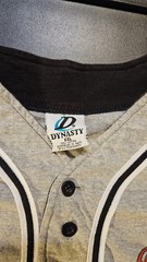 Vintage 2000 Sean Casey Cincinnati Reds Dynasty Button Up Raglan Shirt Mens 2XL