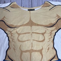 Vintage Hoxley Australia Muscle Man Beach Body Graphic T Shirt Buff Hunk Large