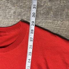 Undefeated LOGO Shirt Men’s XL Red Short Sleeve UNDFTD Y2K Elephant print