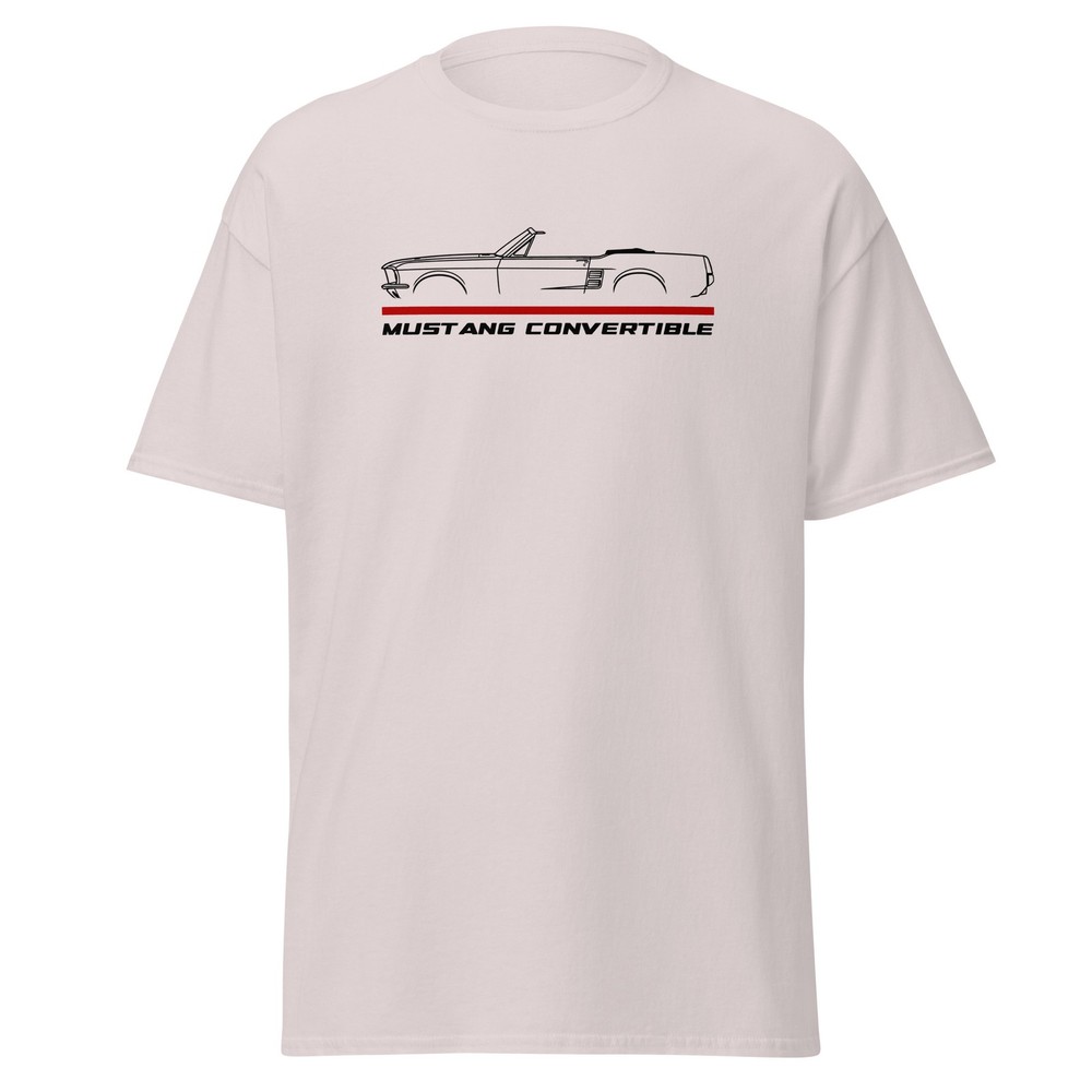 For Ford Mustang Convertible 1967 Fans Classic Cruiser T-Shirt Birthday