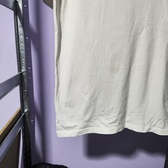 Amiri Angel Cherub Engraving Graphic Tee Cream White Designer Size L