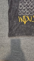 City of Industry Smiley Acid Wash T Shirt 3X Streetwear Graphic