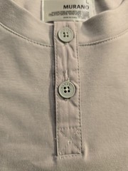 Murano Luxury T-shirt 100% Cotton Soft Brown Short Sleeve Men’s Sz L Elavated