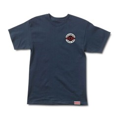 Ace Trucks ROUND POCKET LOGO Skateboard T Shirt NAVY
