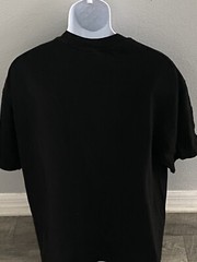 Vintage Napoli Parole Di Cotone Black T Shirt Size XL Italy