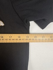 Vintage Style Japanese Brand Sukajan Dragon Embroidered Koi Fish Shirt Black L