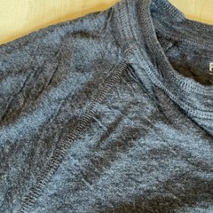Faherty Cloud Cotton Henley Shirt Mens XL Blue Long Sleeve Tagless Tee Jersey